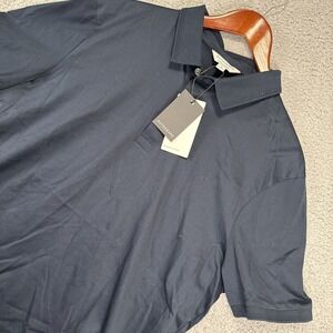 AUTOGRAPH M&S POLO‎ SHIRT MENS XL BLACK SUPIMA COTTON SHORT SLEEVE Bnwt